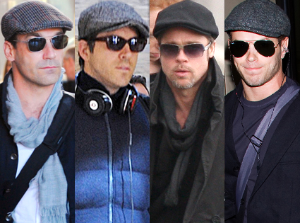 Jon Hamm, Ryan Reynolds, Brad Pitt, Kellan Lutz Jon Hamm, Ryan Reynolds, Brad Pitt, Kellan Lutz
